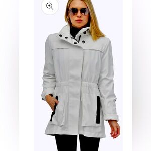 Ciao Milano Women's (L) Anna Waterproof Jacket in White